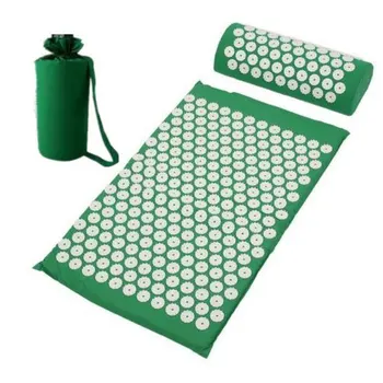 

Mat Acupressure Mat, Massage Mat And Pillow Set Yoga Mat Relieve Back, Neck And Sciatic Pain, Relax Muscles, Relieve