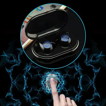 

TWS Wireless Bluetooth 5.0 Touch Control Earphone HD Stereo Sound Sports Portable In-Ear Earphones For iPhone Xiao mi