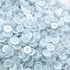 HL 100/300PCS  11MM 4 Holes Milk White Plastic Buttons  Garment Sewing Accessories Shirt  DIY Crafts ► Photo 2/4