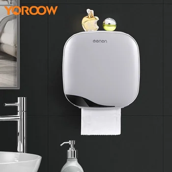 

Plastic Cup With Cover Toilet Paper Box Novelty Toilet Paper Holder Mobile Black In Wall Decorative Colorful GMB00AT 2