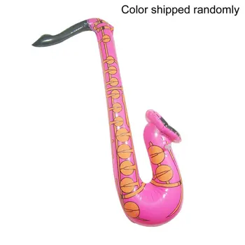 

Inflatable Simulation Musical Instrument Guitar Sax Electronic Organ Microphone for Children Musical Game Toys