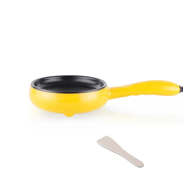 Мини Бытовая электрическая сковорода для яичницы бойлер Пароварка антипригарный жареный стейк блинница омлет для завтрака