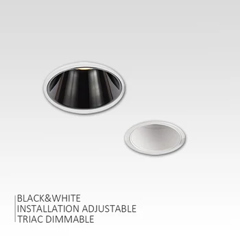 

7w 9w Downlight LED Ceiling Lights 12w 15w Recessed Spot Led Light Anti-glare For Corridor Bedroom Background Kitchen Indoor