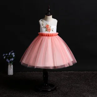 Алиэкспресс Лидер продаж, детское платье кружево с пайетками, юбка газовое платье принцессы платье-пачка свадебное детское платье с