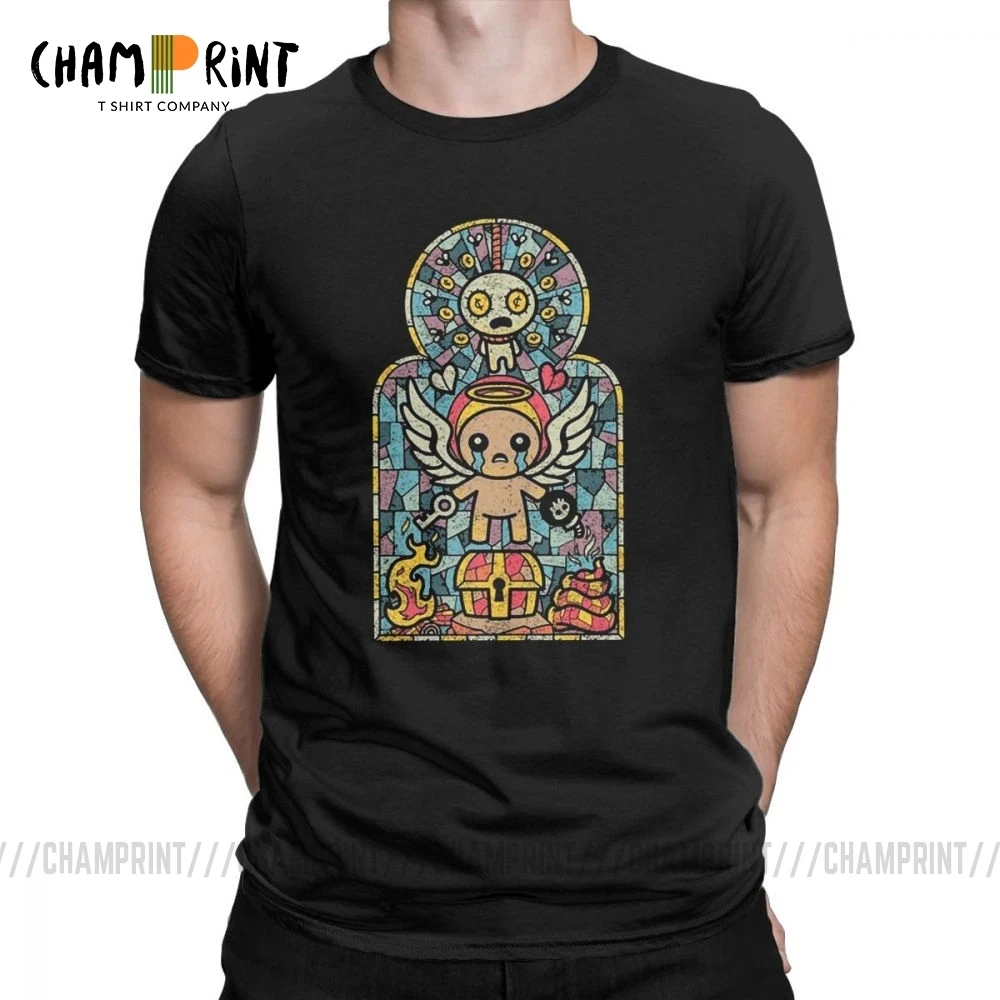 The Binding Of Isaac Afterbirth Binding Men T Shirt Awesome Tee Shirt Short  Sleeve Crewneck T Shirt Cotton Plus Size Tops| | - AliExpress