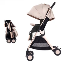 Портативная легкая детская коляска для новорожденных, для мальчиков и девочек, дорожная система, может сидеть, лежать, детская коляска с зонтиком, EU по UPS