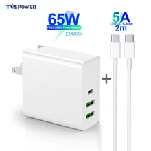 Зарядное устройство 65 Вт для планшетов MacBook Pro/Air iPad Pro 12 Вт, кабель 2 м Зарядное устройство 65 Вт для планшетов MacBook Pro/Air iPad Pro 12 Вт, кабель 2 м