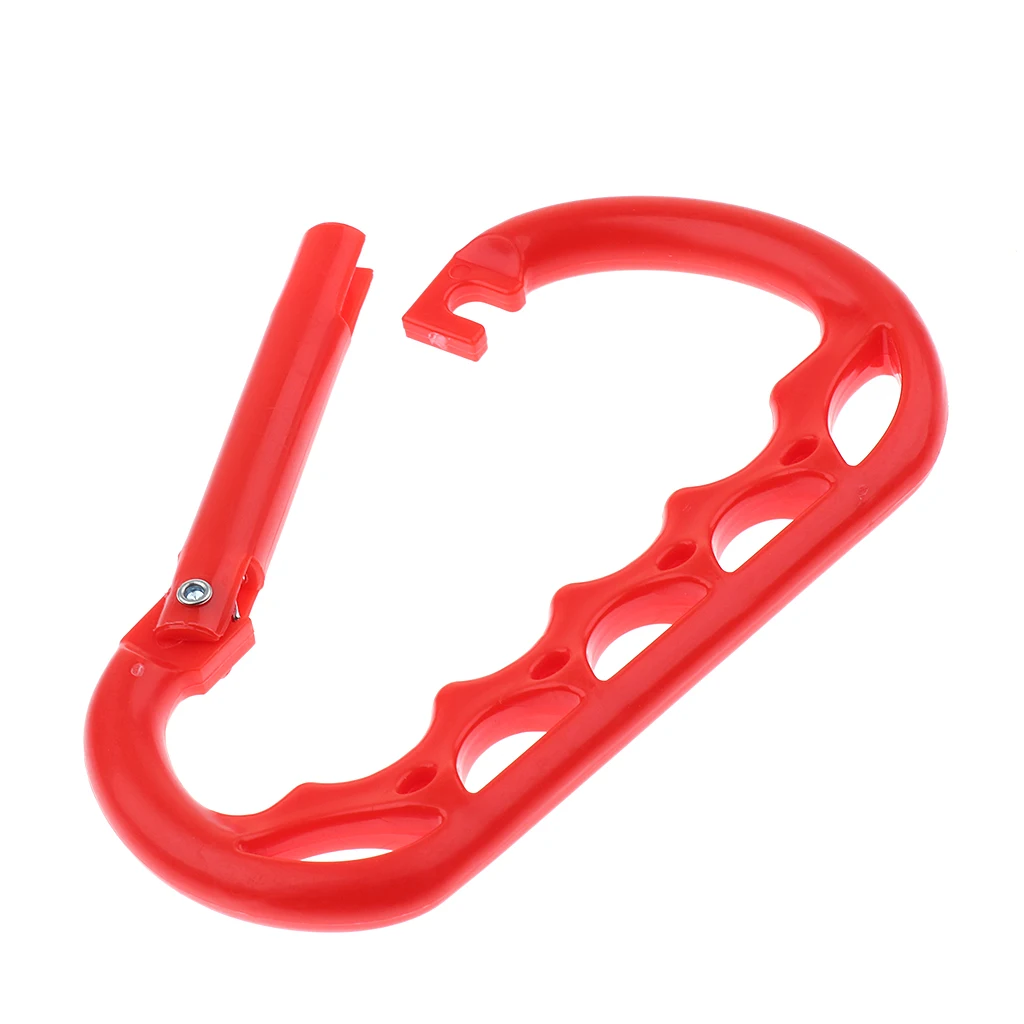 Plastic Roller Skates Carrier Hook Skating Shoes Holder Snap Buckle Outdoor Sports Small Tools Carrier Handle Clasp 14x8cm