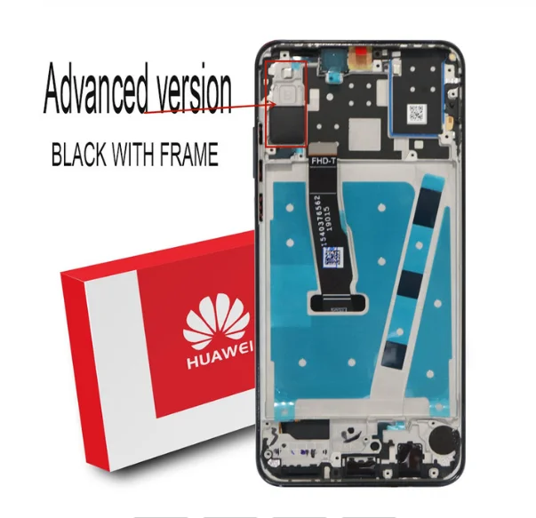 Original 2312*1080 Display Replacement for Huawei P30 Lite Nova 4e LCD Touch Screen Digitizer Assembly MAR-LX1 LX2 AL01 - Цвет: Advanced Black