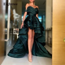 

Eightree Modern Off Shoulder Sweetheart Arabic Prom Dress Night Party Gowns High Low Tiered Dubia Formal Evening Dresses 2022