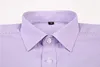 Sarga Color puro 8XL 7XL 6XL 5XL camisa de hombre de gran tamaño de manga corta Slim Fit camisa Formal Blanca para hombres camisas de negocios para hombres sociales ► Foto 3/6