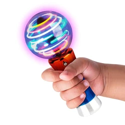 Baguette rotative à LED colorée et lumineuse pour enfants, bâton de jouet pour fête d'anniversaire 
