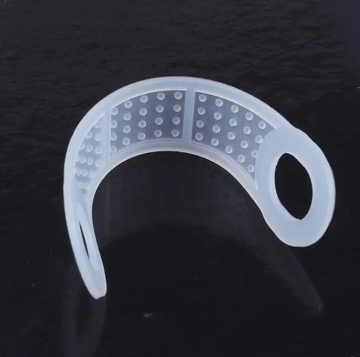 Silicone Rubber Anti-skid Strip for Clothes Hangers Wooden Hanger Non Slip Sleeve Plastic Hangers Anti-slip Accessory