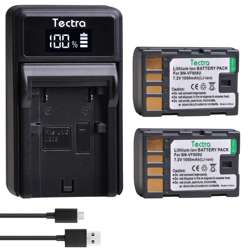 4 шт. BN-VF808 BN-VF808U BN VF808 Батарея+ светодиодный USB Зарядное устройство для JVC GZ-HD7 GZ-MG575 GZ-MG555 GR-D750 GR-D760 GR-D740 GZ-MG255