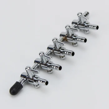 

Durable Air Flow Control Distributor Oxygen Pump Fish Tank Accessories Splitter Lever Aquarium Stainless Steel