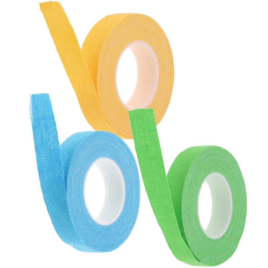 3 Pack Cotton Guzheng Pipa Adhesive Tape For Guzheng Pipa Learners