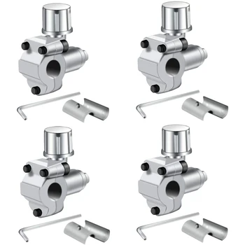 

4 Pack BPV-31 Piercing Valve Line Tap Valve Kits Adjustable for Air Conditioners HVAC 1/4 Inch,5/16 Inch,3/8 Inch Tubing