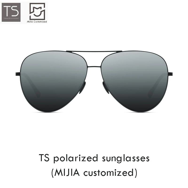 MIJIA Customized Xiaomi Turok Steinhardt TS брендовые нейлоновые Поляризованные солнечные очки из нержавеющей стали линзы УФ-защита для путешествий на открытом воздухе для мужчин и женщин - Цвет: MIJIA Customized