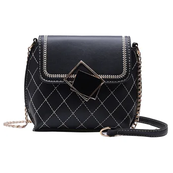 

New Tide Net Red Shoulder Bag Chain Messenger Small Bag Wild Fashion Embroidery Thread Female Bag Crossbody Bags For Women 2020
