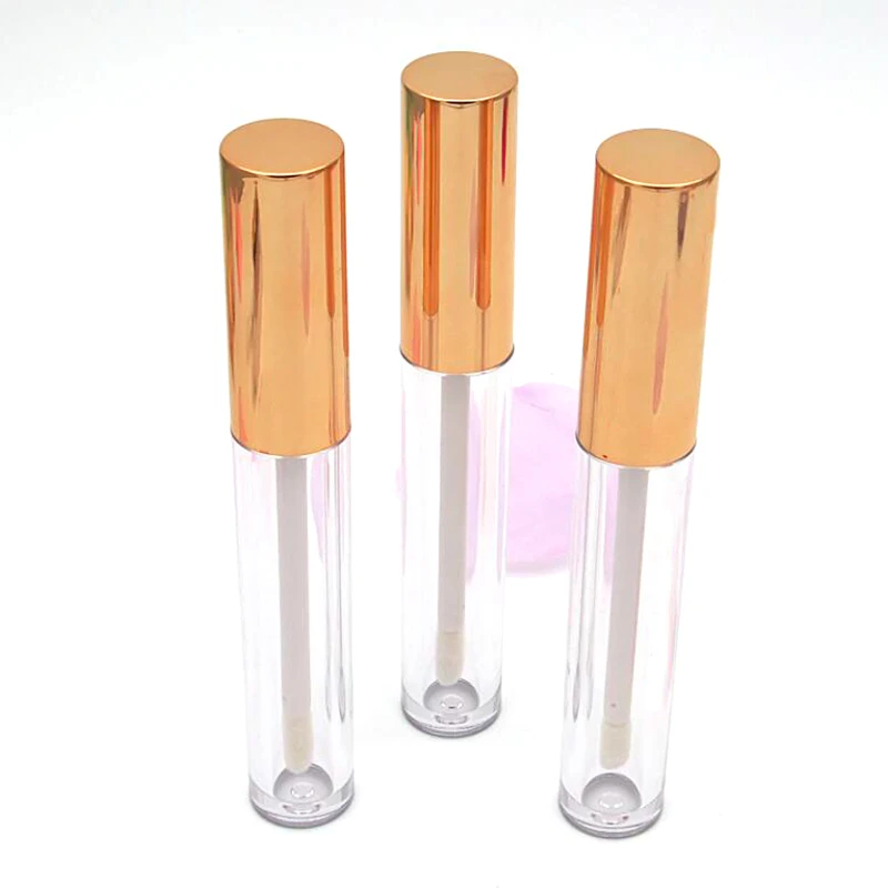 20pc 최고급 빈 립글로스 튜브 5ML, 둥근 립글로스 리필용 병, 플라스틱 액체 립스틱 용기