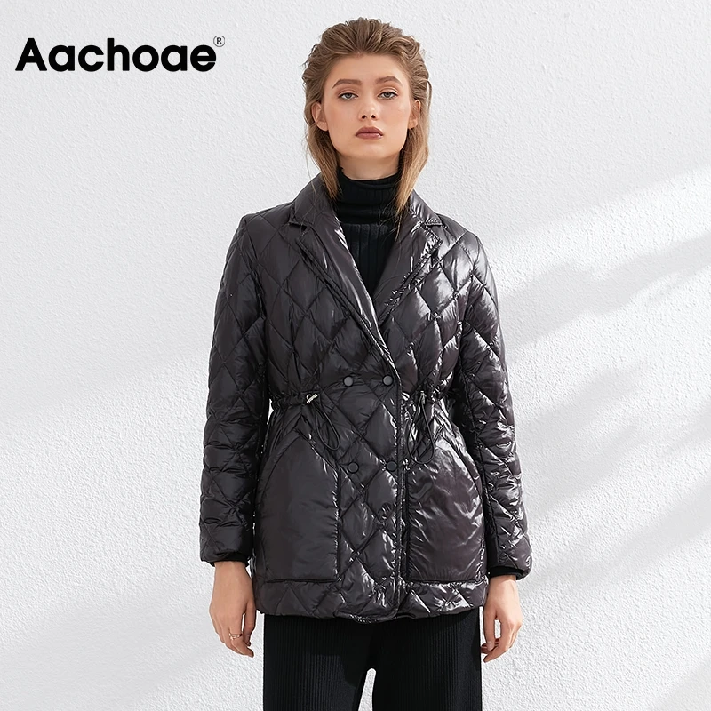 Aachoae 2020 Winter Autumn Ultra Light Duck Down