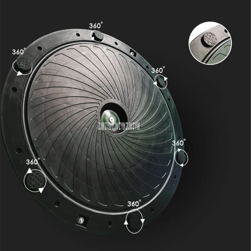 BOS46 46cm Antiskid Grain Yoga Balance Ball Thick Half Home Gym Fitness Ball Explosion-Proof Pilates Fitball Wave Speed