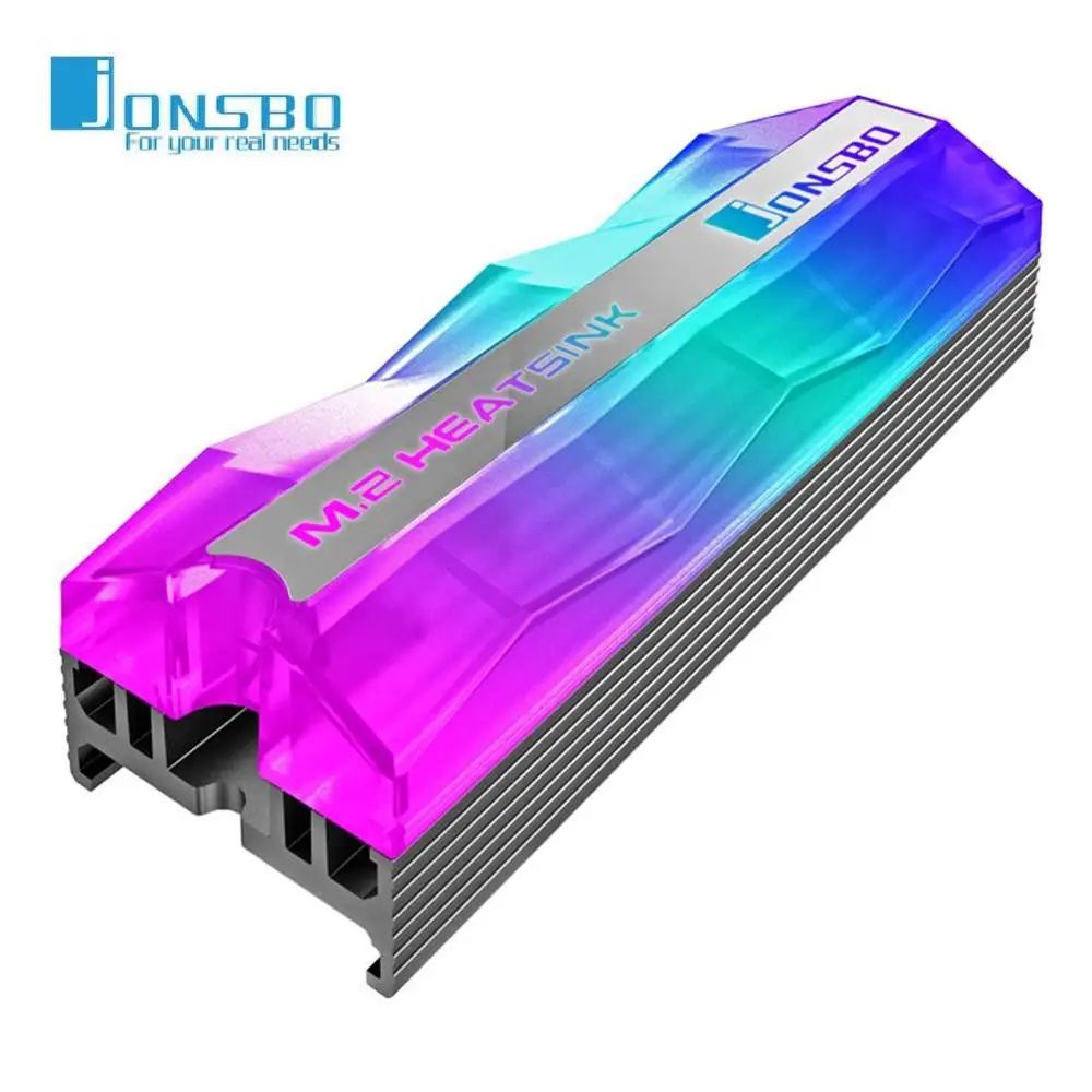 Радиатор Jonsbo M.2 2280 радиатор SSD цветсветильник легкий твердотельный жесткий диск