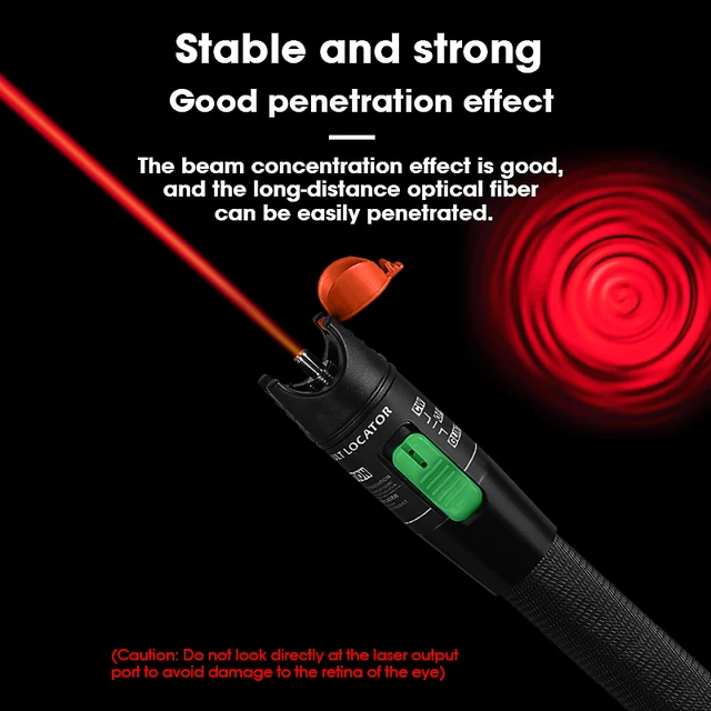 Pointeur Laser Fibre Optique 30mw 50mw Mini Fibre Optique Stylo Laser  Localisateur Défaut Testeur Câble Rouge Lumière Vfl 30mw 10mw 1mw -  Équipements De Fibre Optique - AliExpress