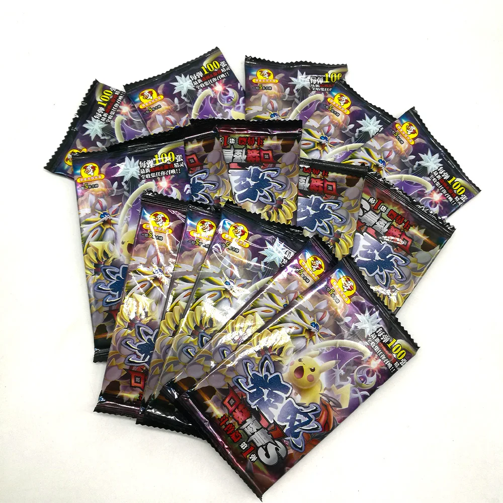 TAKARA TOMY Карты Покемон коллекции 150 шт./компл. 5 шт./пакет карточный стол Настольная игра флеш-карта игрушки для детей рождественские подарки
