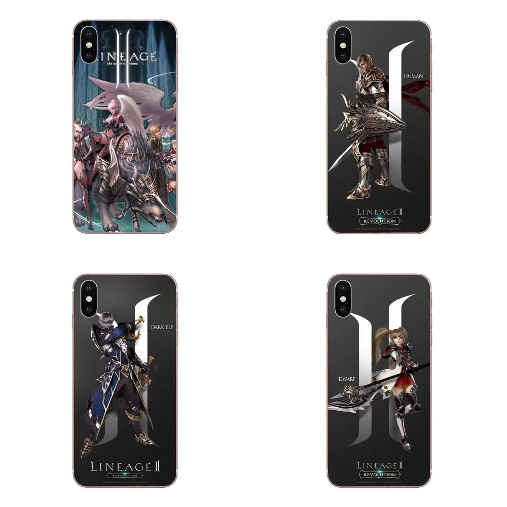 Игры Lineage 2 Revolution мягкий чехол для мобильного телефона LG G2 G3 G4 G5 G6 G7 K4 K7 K8 K10 K12 K40 мини
