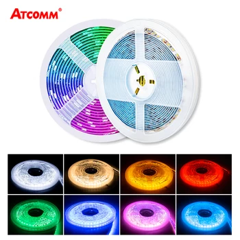 

600 LEDs 5m LED Strip Light DC 12V 120 LEDs/m Diode Tape Lamp Ice Blue TV Backlight 9 Colors Ribbon Cool/Warm White Golden