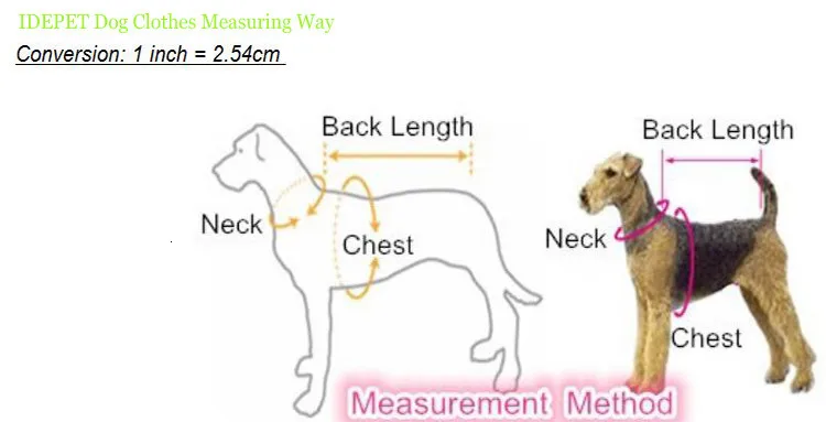 IDEPET Dog clothes