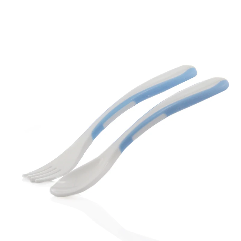

3 Colors of Spoons Suitable for Children Boys Boys Girls Silicone Spoon Feeding Baby Spoon Toddler Tableware Drop New