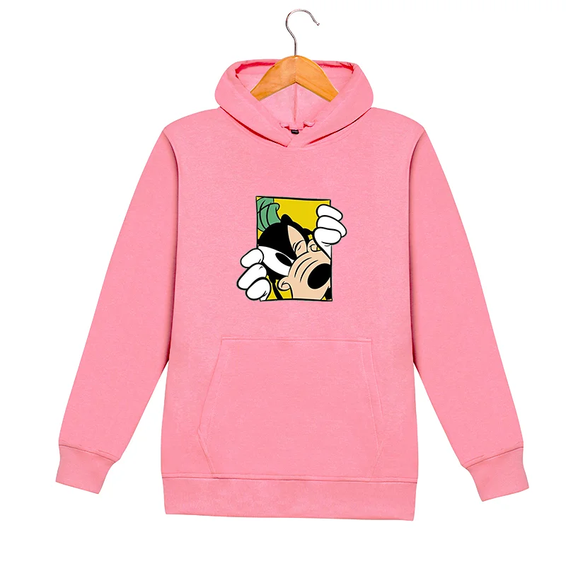 

Fashion 2019 Women Hoodies Donald Duck Oversize female Fleece Winter Pullovers Warm Pocket O-neck streetwear Hooded Sweatshirt