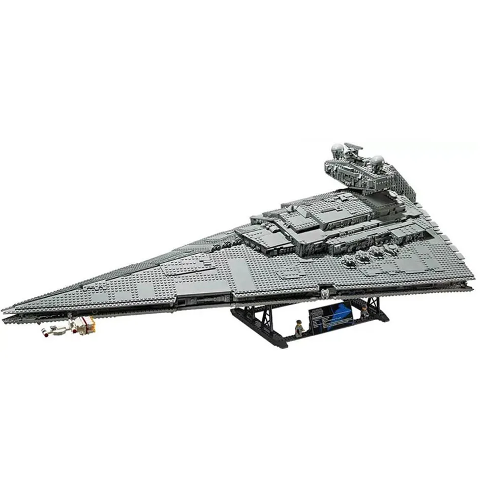 

IN STOCK 81098 5782Pcs Star Toys Wars 75252 UCS Imperial Star Destroyer Building Blocks Bricks Kids Christmas Toys Gifts 05027