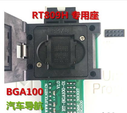 100% Оригинальный программатор RT809H адаптер BGA100 RT 01|Интегральные схемы| |