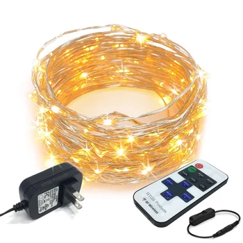 

LED String Lights DC 12V Power Adapter Dimmer Fairy Light Night Lamp Copper Wire Christmas Holiday Wedding Garland Decoration