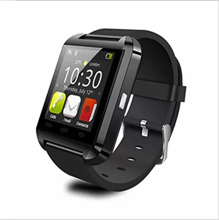 

Men Smartwatch wearable-devices 1.5'' touch screen step message reminder bluetooth music android ios U8