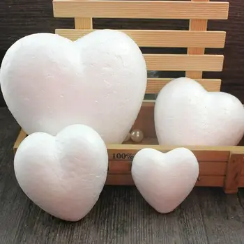 

6/8.5/10/15 Inch Heart-shaped Cake Sugar Craft Party Mango Mold Styrofoam Foam Diy Polystyrene Decoration Accessories Party P2L8