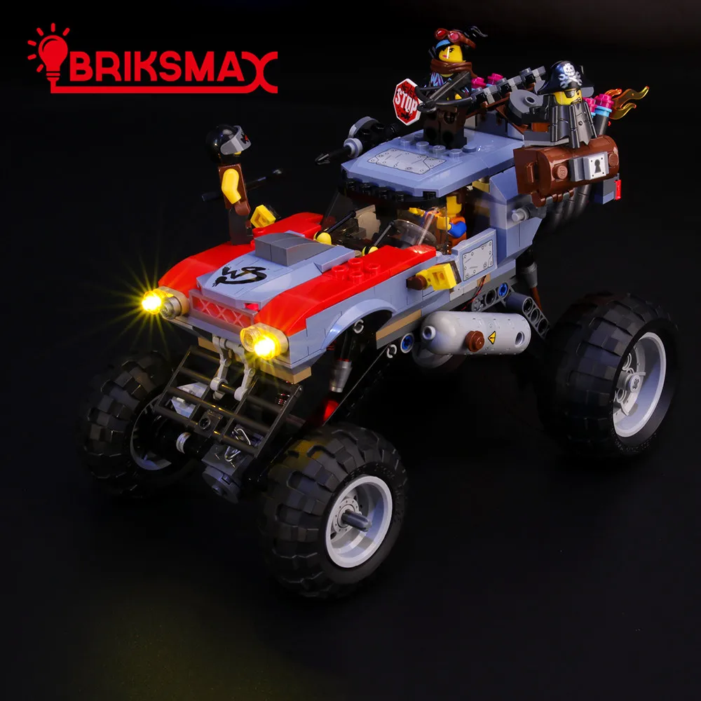 

BriksMax Led Light Up Kit For 70829 Legoes Movies 2 Emmet and Lucy's Escape Buggy Building Blocks (NOT Include Model)