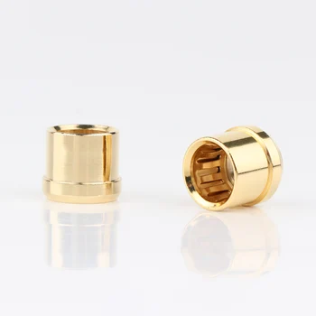 

Preffair Gold Plated RCA Cap Plug Short-Circuit Socket Phono Connector RCA Shielding jack socket protect cover caps