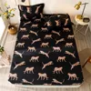 Printing Fitted Bed Sheets For Home Bed Dustproof Protective Case Single Double Queen King Bed Mattress Cover 1pcs Bedding 3