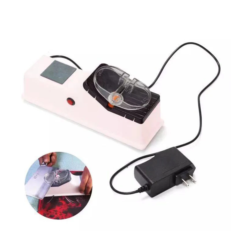 

Professional Knife Sharpener Electric Kitchen Knife Sharpening Stone Grinder knives Whetstone Tungsten Diamond Ceramic Sharpene