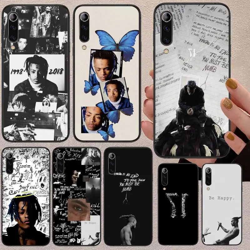 Чехол для телефона Rappers XXXTENTACION Xiaomi Mi 8 Lite 9 SE 10 10T Pro 11 серии черный силиконовый