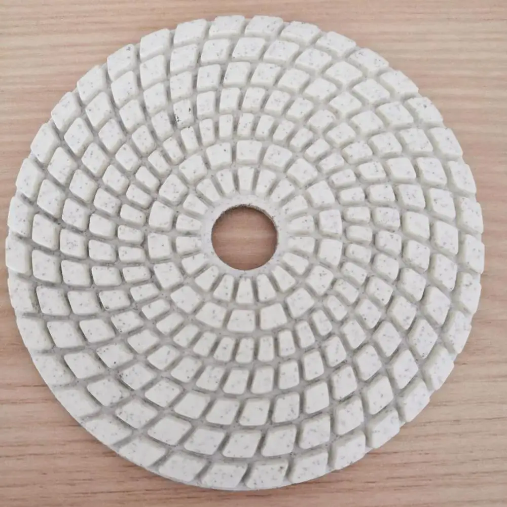 NICOSAIL 12PCS 4inch Diamond Polishing Pad комплект 100 мм сухих / влажных полировальных подушек для