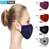 1Pcs Respirator Mask Washable Cotton Activated Carbon Filter PM2.5 Mouth Masks with Breathing Valve Masque for Woman Man 1