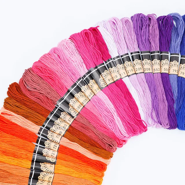 Multicolor Embroidery Thread 4