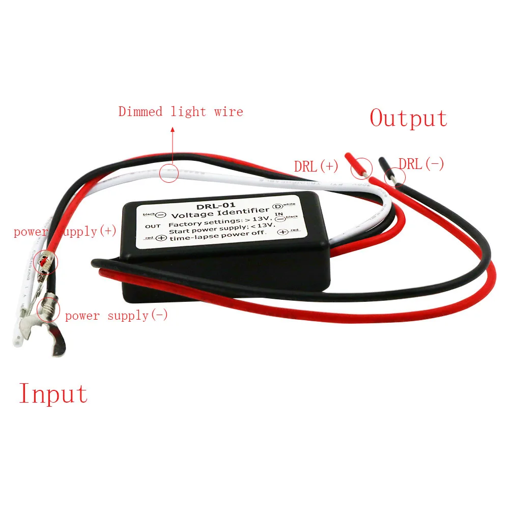 Contrôleur Feux Diurnes LED - Délai 15s - Auto Allumage/extinction - 12-18V - Pour Voiture