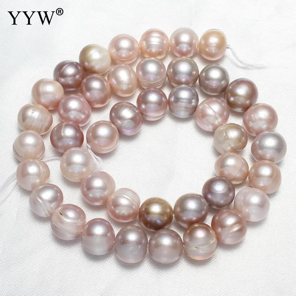 9-10mm Baroque Cultured Freshwater Pearl Necklace Strand Endless Palette Series HEAT 25 42 60