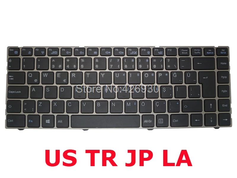US TR JP LA DOK-V6396A клавиатура для удлинения X300 X300V X300B X300H DOK-V6369A Турция